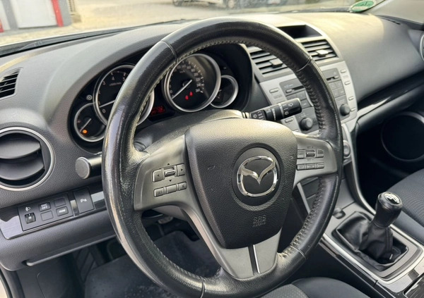 Mazda 6 cena 26900 przebieg: 160000, rok produkcji 2009 z Lubsko małe 436